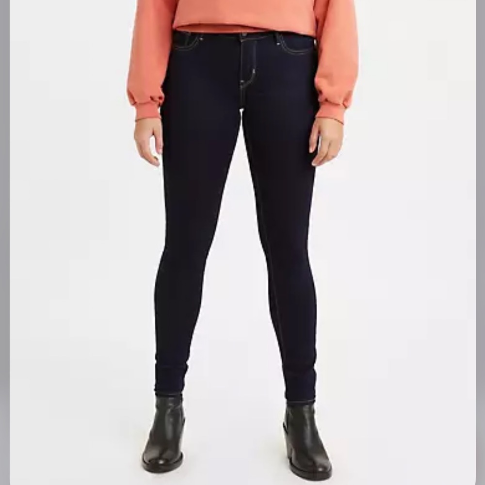 Levi’s 710 Super Skinny Ankle Zippers